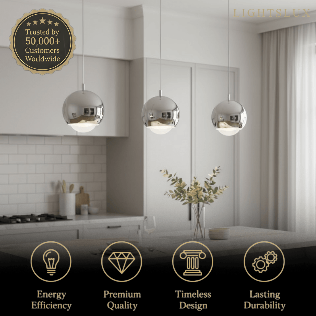 Excelis_Modern_Ball_Pendant_Light_Gold