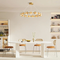 Excelis Royal Pendant Light - Gold/Black Metal