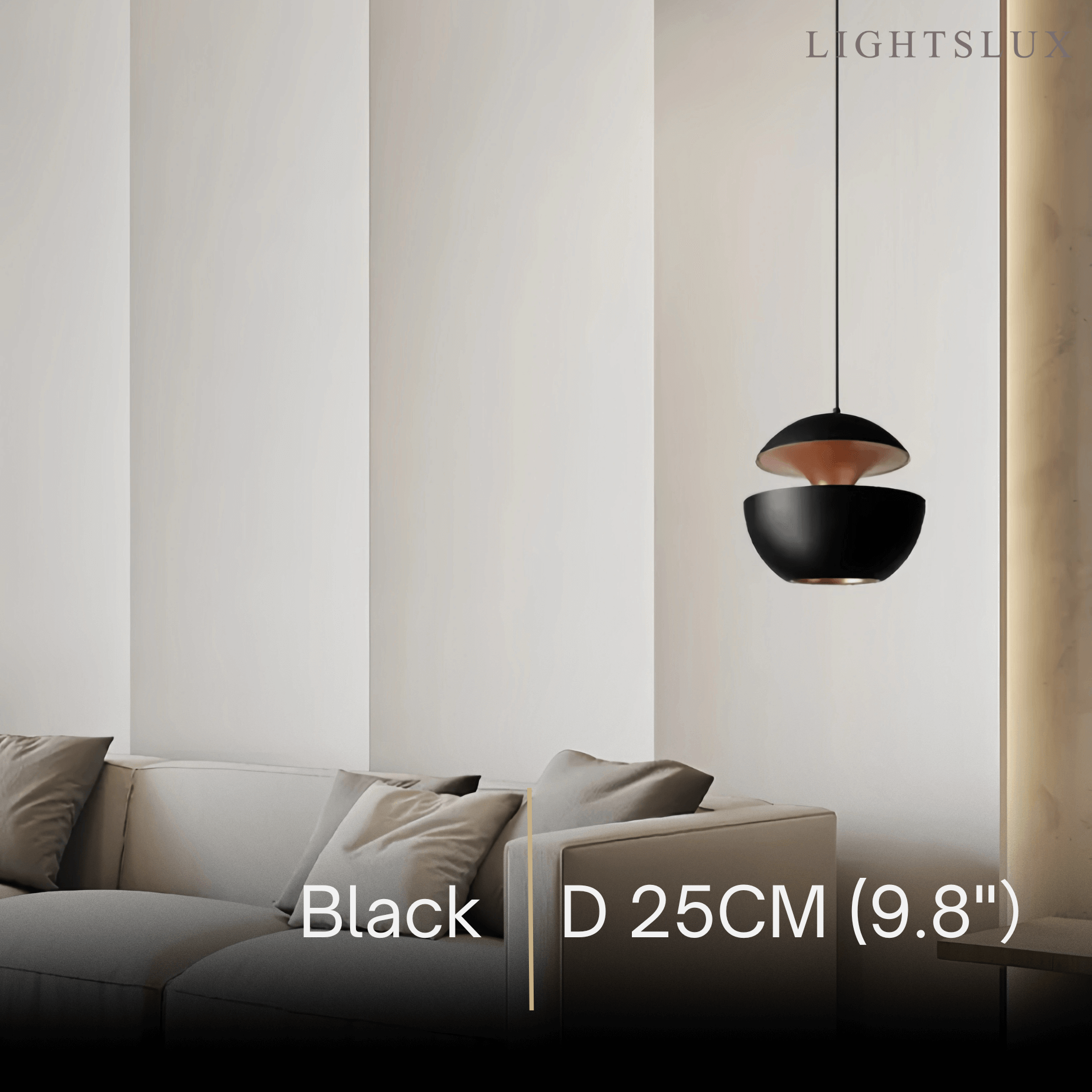 Irondale Modern Globular Pendant Light