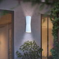 Modern Outdoor Wall Lamp - White