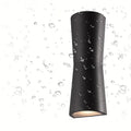 Modern Outdoor Wall Lamp - Black