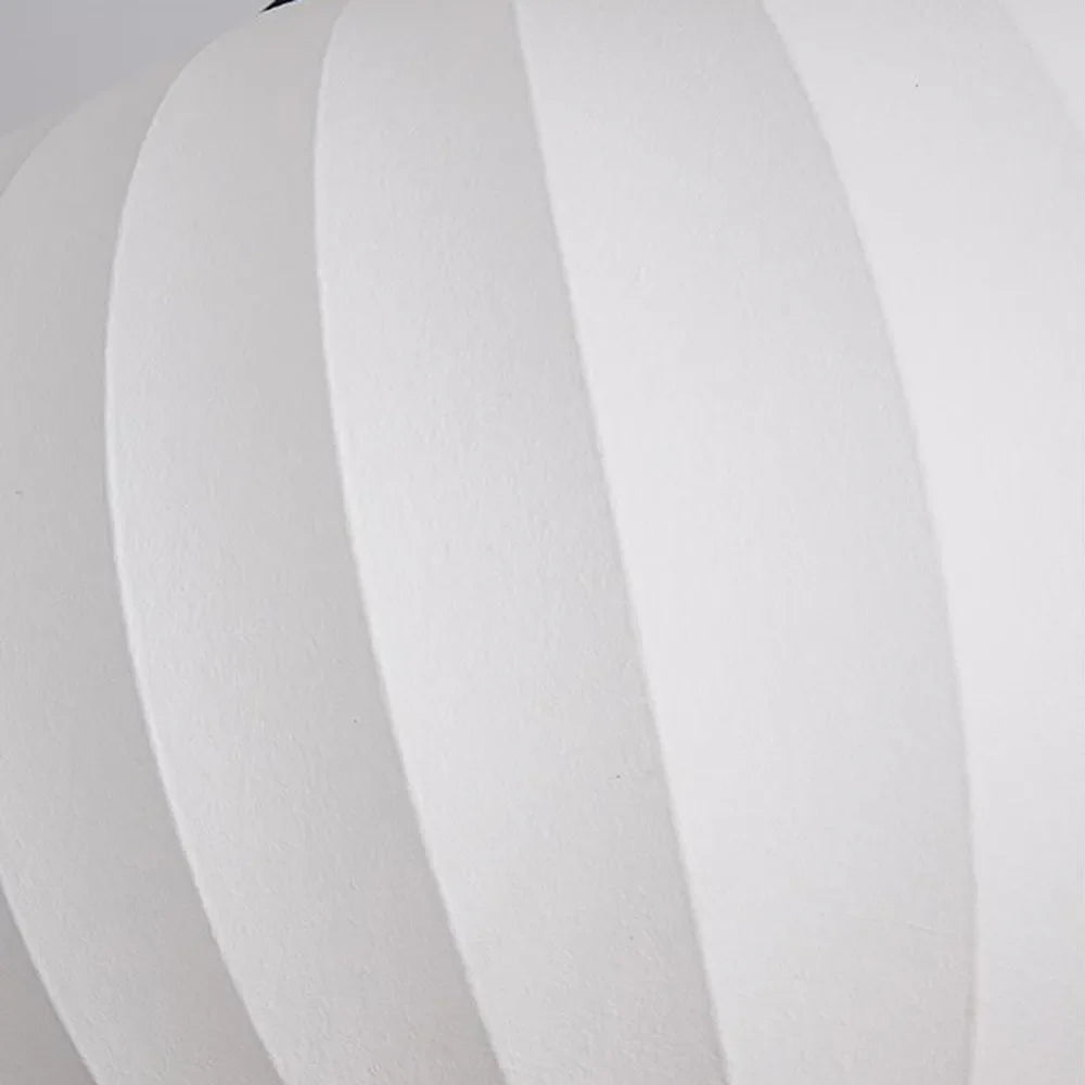 Modern Pendant Light Silk Shade