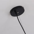 Modern Pendant Light with Metal Base