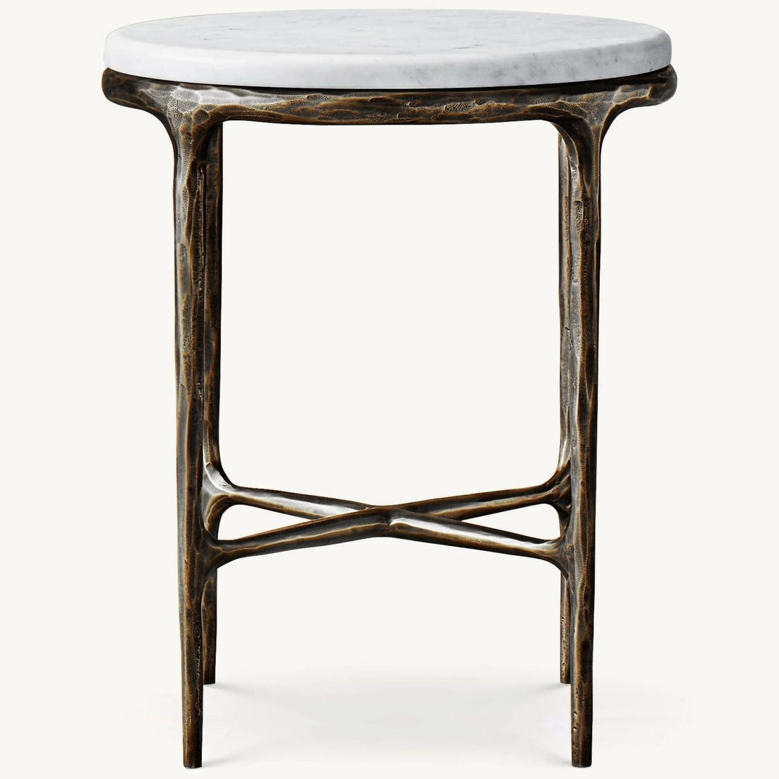Thadeus Marble Round Side Table For living Room