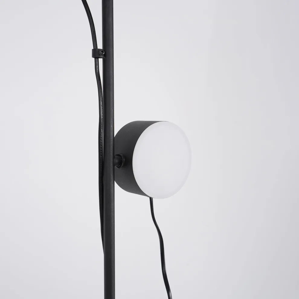 Floor Lamp - Metal & Acrylic Linear Design