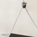 Designer 7-Color Pendant Light - Metal & Glass Uneven Cluster