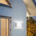 Minimalist Rectangular Outdoor Wall Lamp
