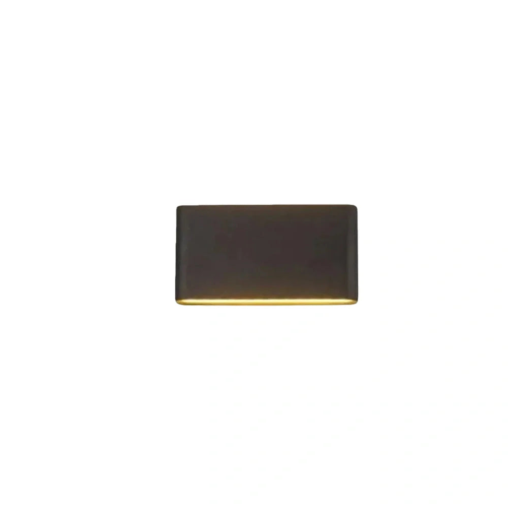 Minimalist Rectangular Outdoor Wall Lamp