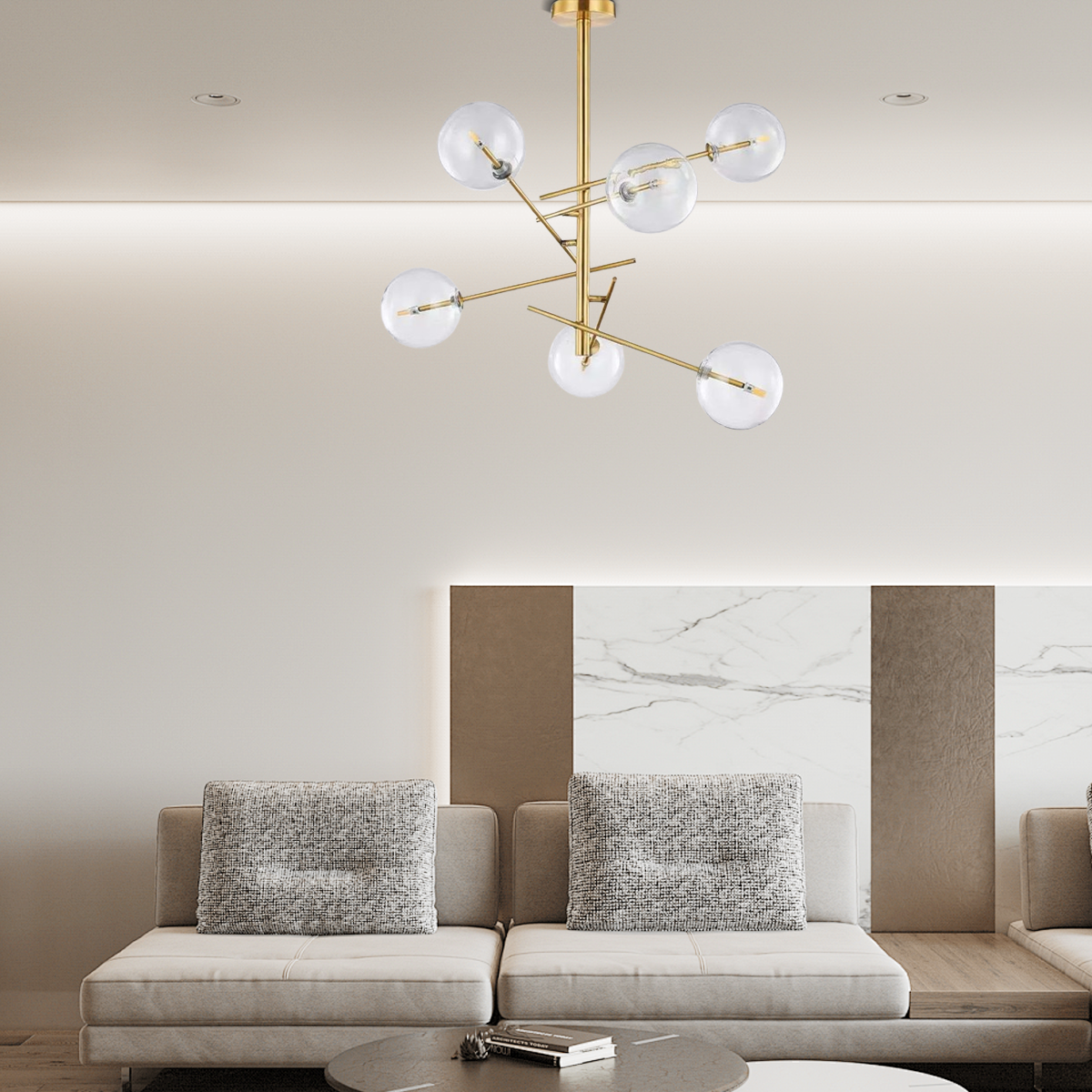 Nebula Designer Bubble Chandelier