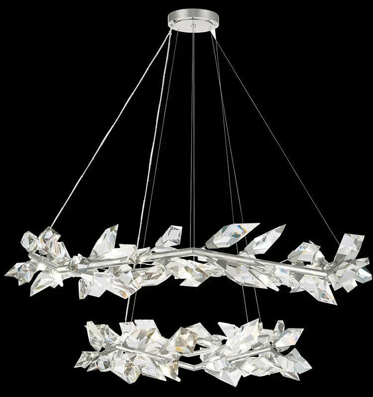 Addison 55" Round Crystal Chandelier - Joyfuzzy