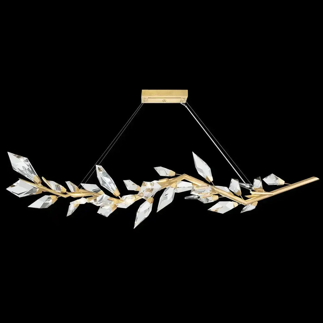Addison 63.5" Linear Crystal Chandelier - Joyfuzzy