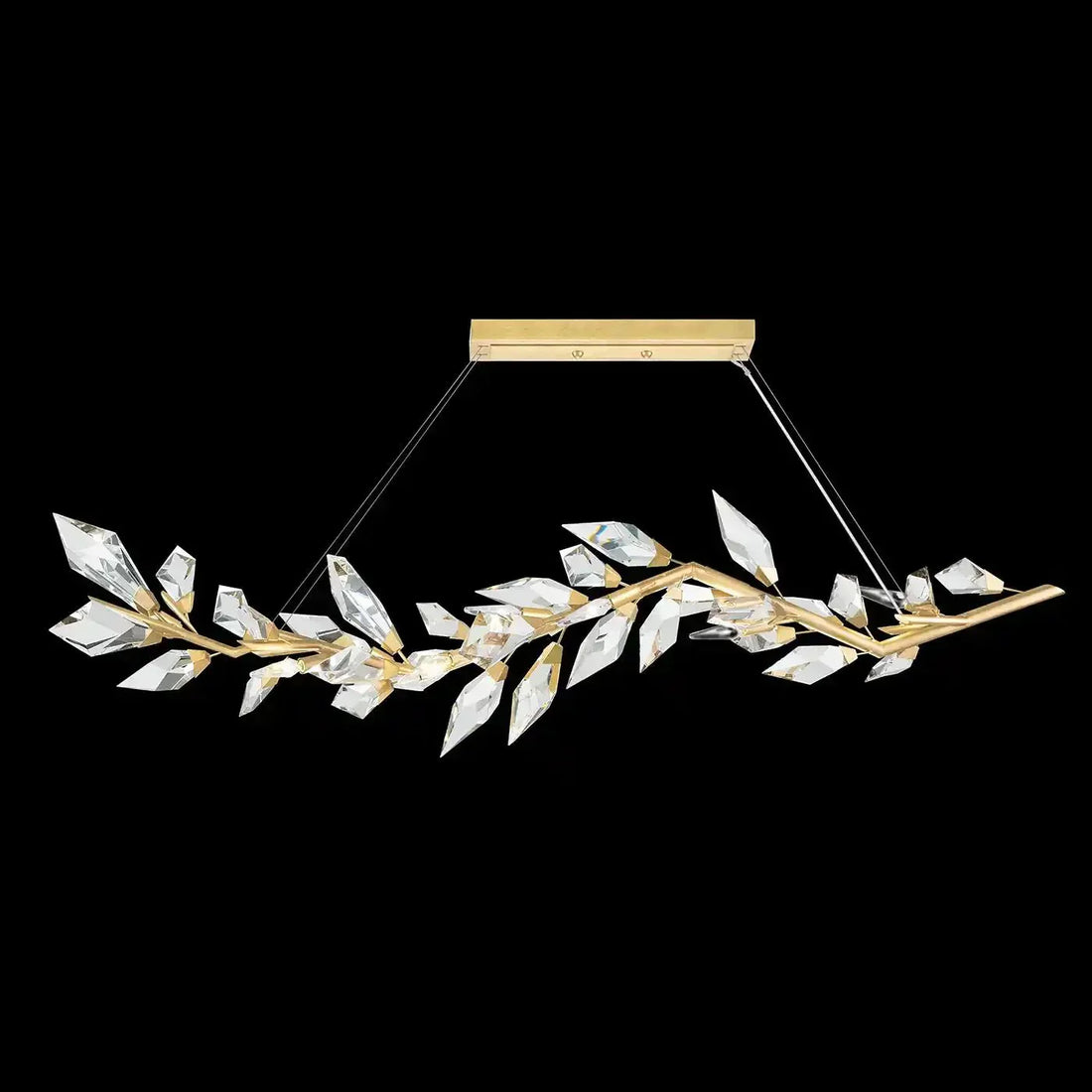 Addison 72" Linear Crystal chandelier - Joyfuzzy