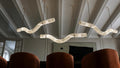 Alabaster Curved Chandelier - 51.25