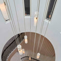 Alabaster Deco Cluster Chandelier - 12 - light ClusterJoyfuzzy