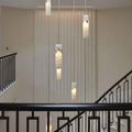 Alabaster Deco Cluster Chandelier - 12 - light ClusterJoyfuzzy