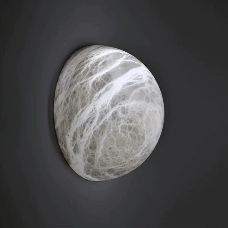 Alabaster Hemisphere Wall Sconce 5.9" D 7.9" D 11.8" D - 5.9" DJoyfuzzy