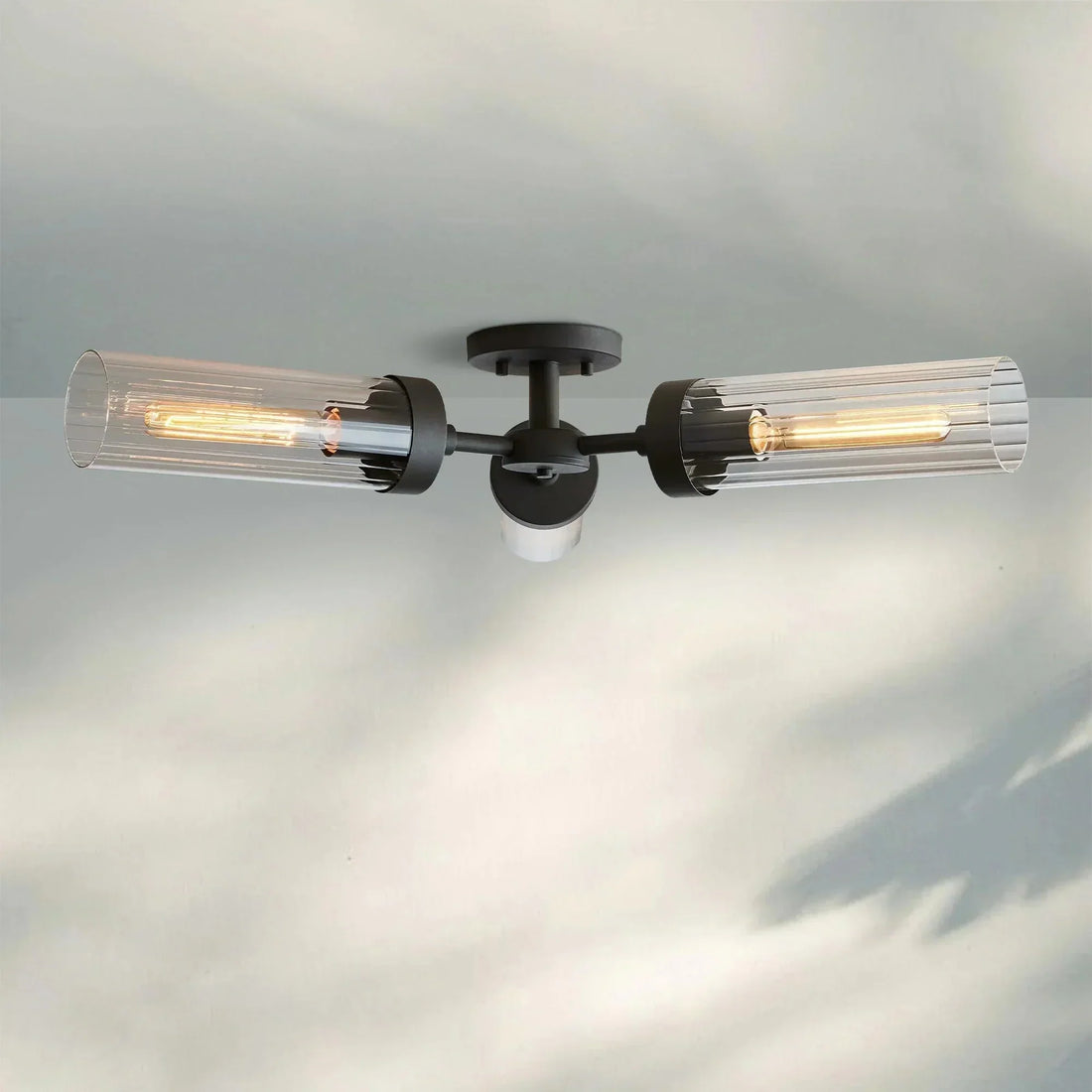 Andreas 3 - Light Flushmount - BrassJoyfuzzy