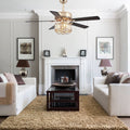 Farmhouse Crystal Ceiling Fan Light - Joyfuzzy