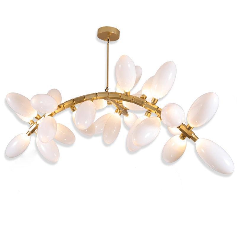 Fashion Grape Linear Chandelier 57" L - Style AJoyfuzzy