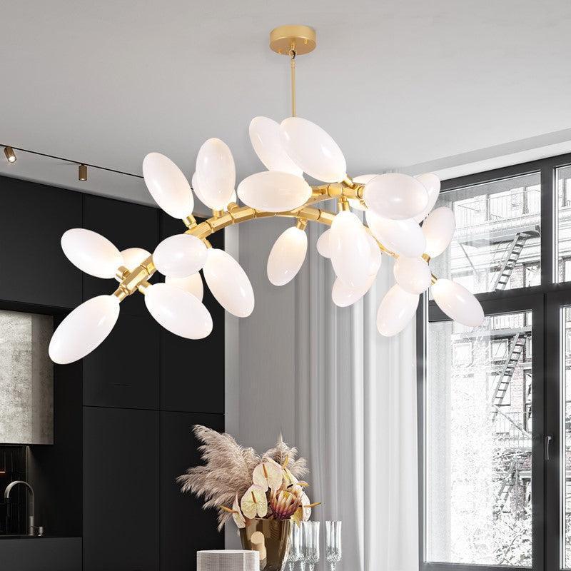 Fashion Grape Linear Chandelier 57" L - Style AJoyfuzzy