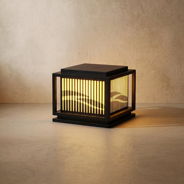 Arcato Vintage Metal Outdoor Pillar Light