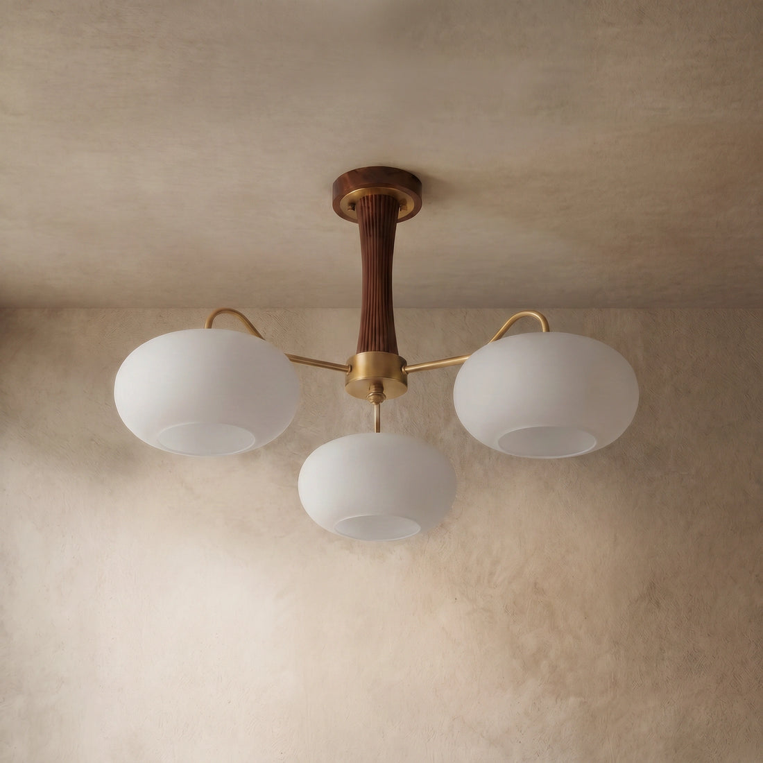 Modern Moon Pendant Light – Mulberry Silk White Globe Ceiling Lamp for Living Room