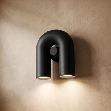 Prisma Modern Modular Wall Lamp — Movable U-Shape ABS & Aluminum Customizable Light
