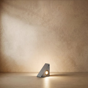Arcato Modern Triangle Outdoor Step Light