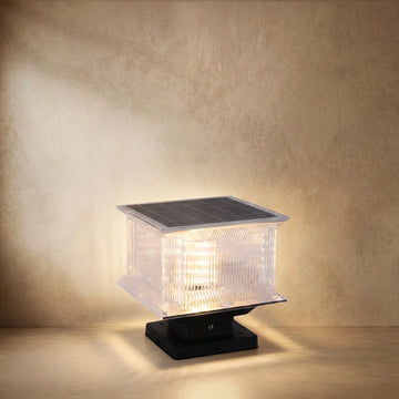 Arcato Modern Rectangular LED Outdoor Pillar Light