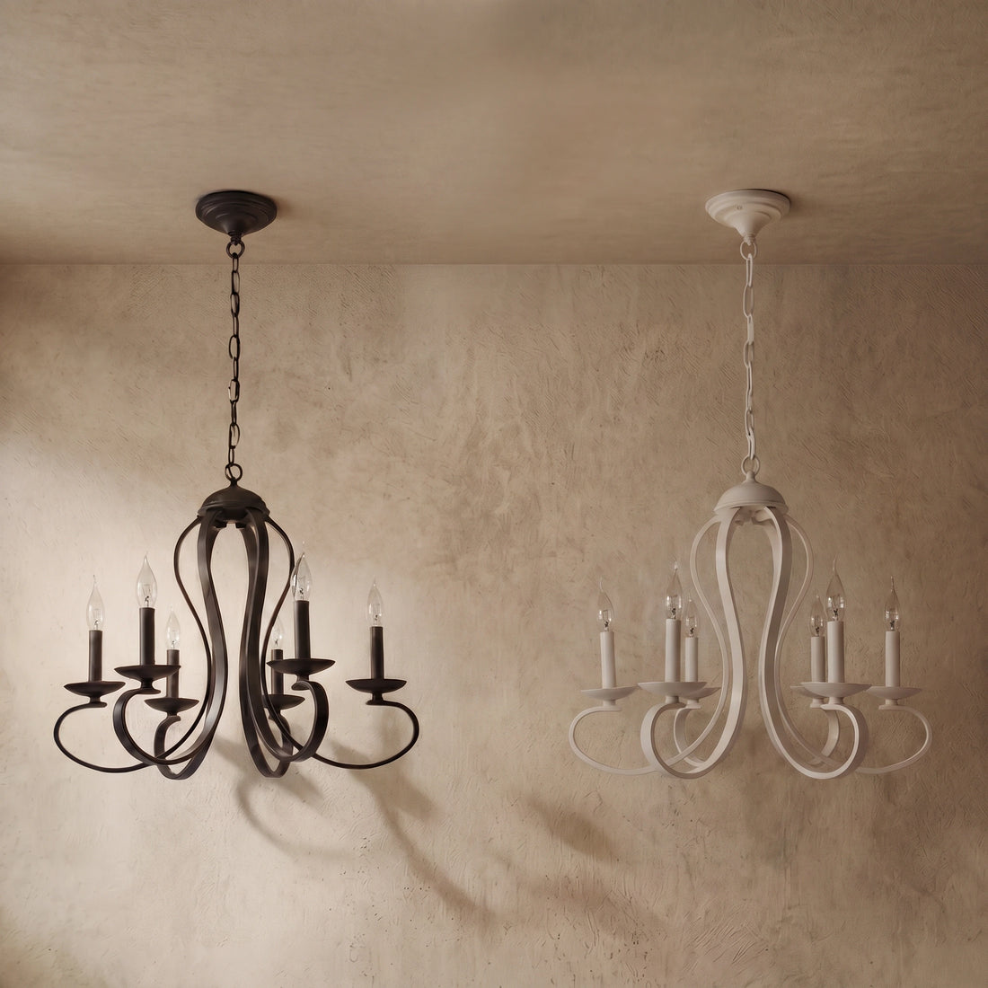 Excelis Vintage Candle Chandelier