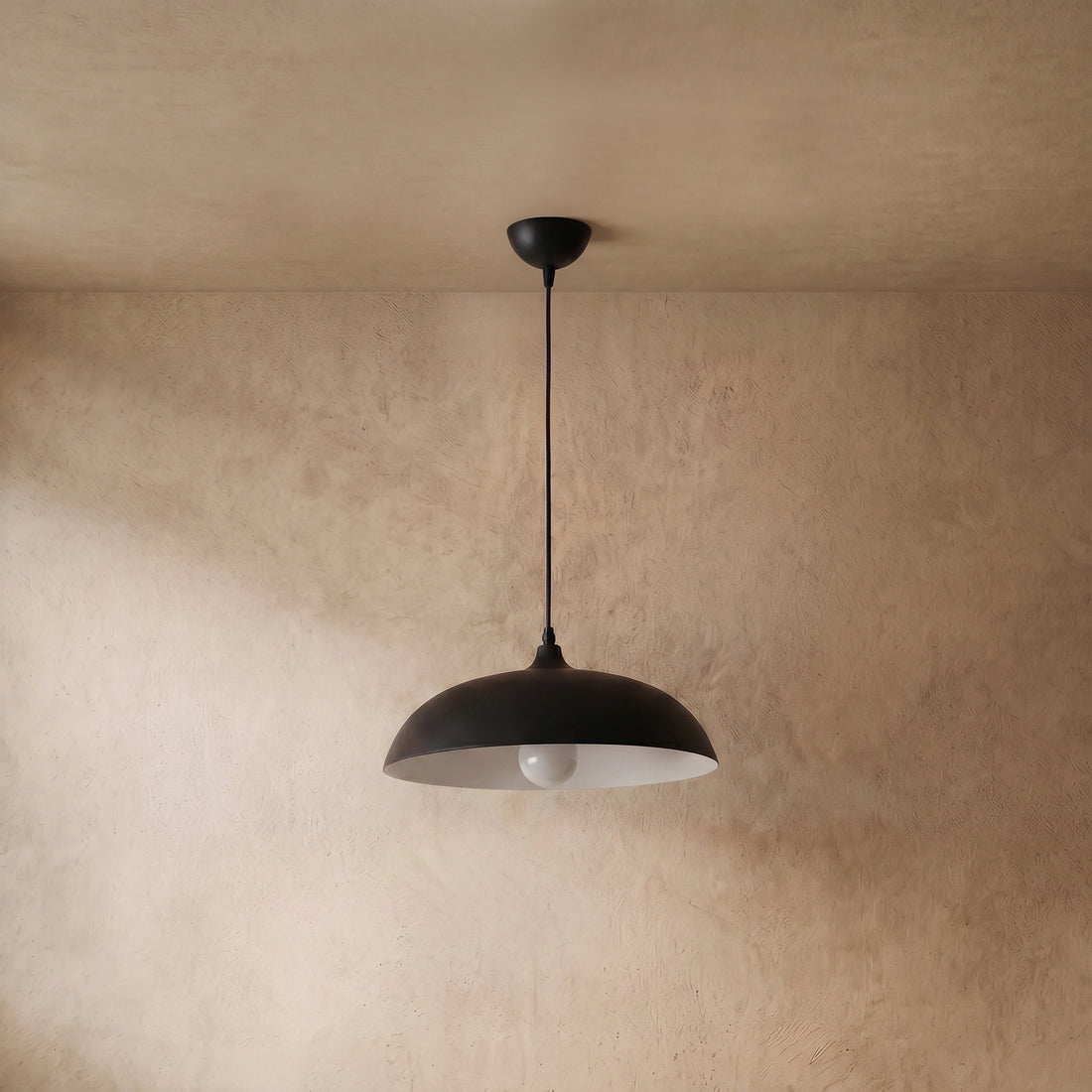 Morandia Morandi Metal Pendant Light - Black/Blue/Green/Grey for Dining Room