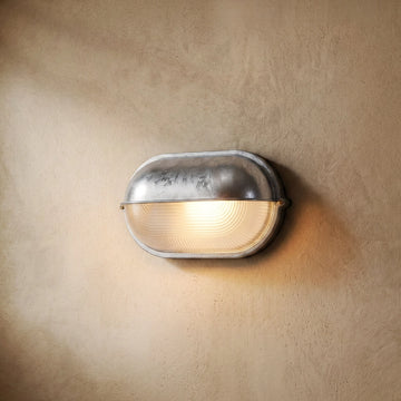 Varlont Irondale Modern Round Outdoor Wall Lamp Waterproof Metal for Courtyard
