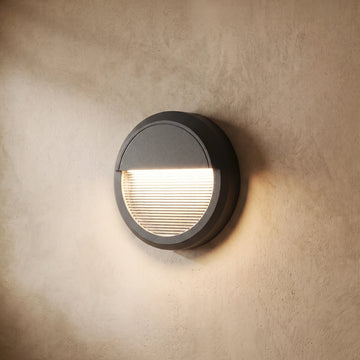 Irondale Modern Metal/Acrylic Outdoor Deck Step Lights