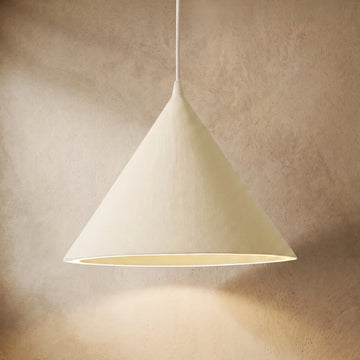 Morandia Morandi Conical Pendant Light – Metal & Acrylic for Dining Room
