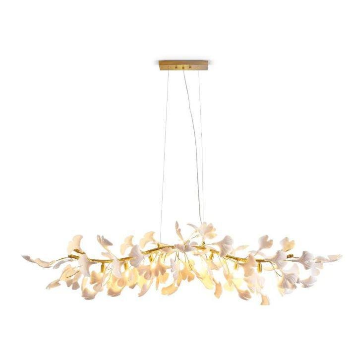 Ginkgo Luxury Chandelier Style C - L 31.5″(80cm) x W 17.7″(45cm) x H 13.8″(35cm) (G9*6)Joyfuzzy
