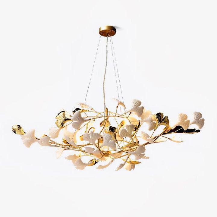 Ginkgo Luxury Chandelier Style D - 8 Lights: L 39.4''(100cm) x H 17.7''(45cm)Joyfuzzy