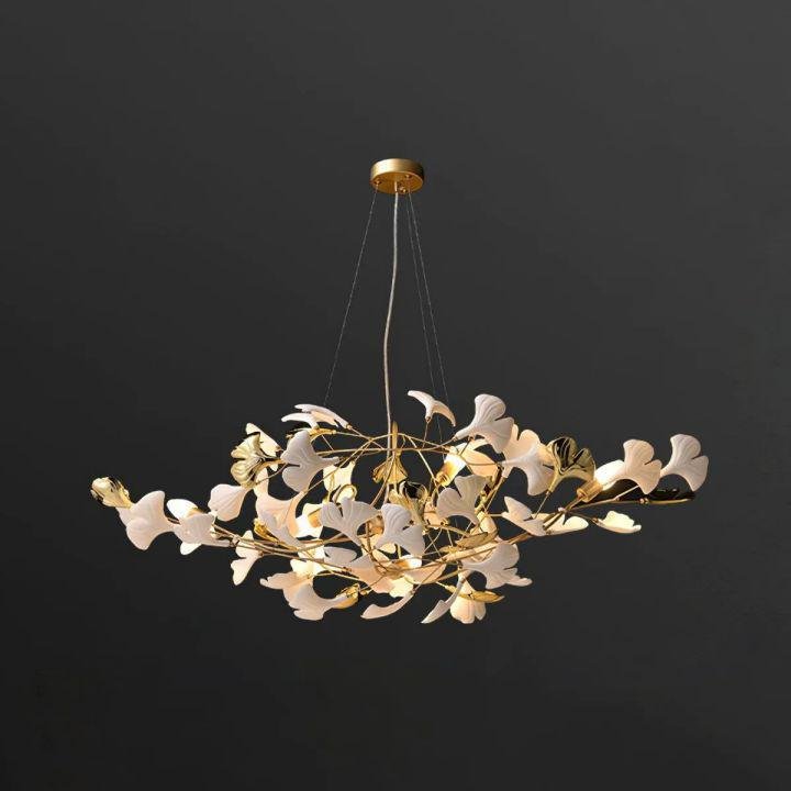 Ginkgo Luxury Chandelier Style D - 8 Lights: L 39.4''(100cm) x H 17.7''(45cm)Joyfuzzy