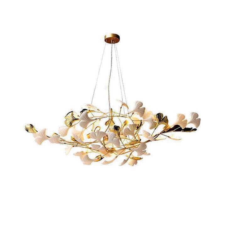 Ginkgo Luxury Chandelier Style D - 10 Lights: L 47.2''(120cm) x H 18.9''(48cm)Joyfuzzy