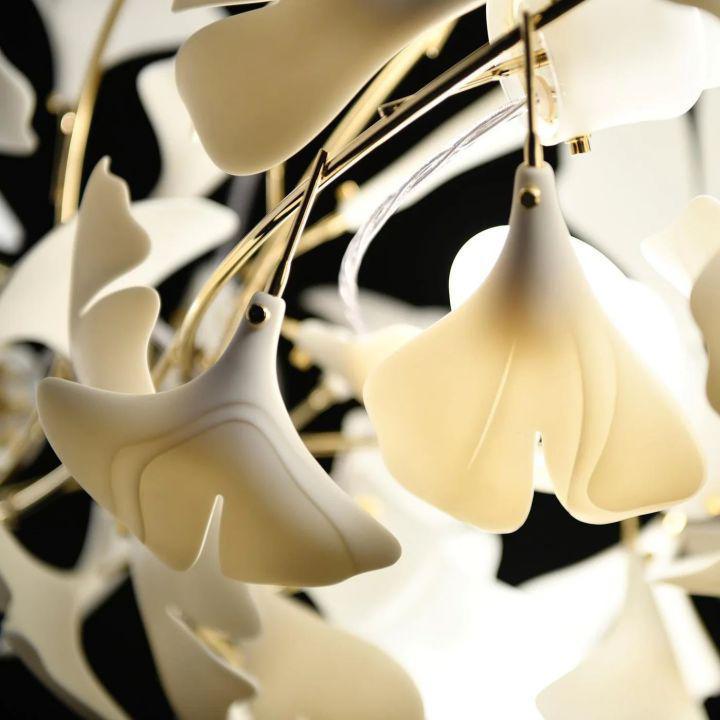 Ginkgo Luxury Chandelier Style G - 6 Lights: L 39.4''(100cm) x H 15.7''(40cm)59''(150cm)Joyfuzzy