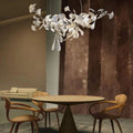 Ginkgo Luxury Chandelier Style G - 6 Lights: L 39.4''(100cm) x H 15.7''(40cm)59''(150cm)Joyfuzzy