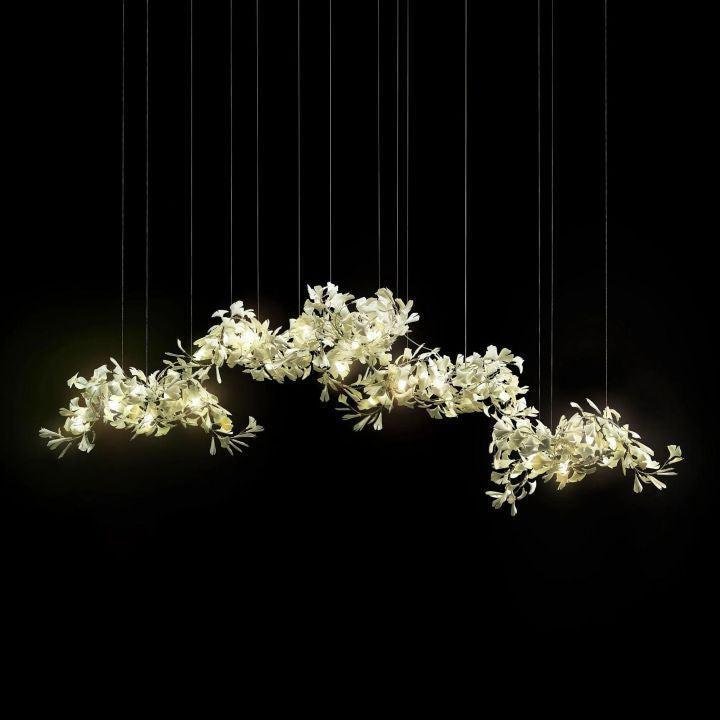 Ginkgo Luxury Chandelier Style H - 15 Lights: L78.7(200cm) x H78.7(200cm)Joyfuzzy
