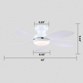 Graceshire contemporary ceiling fan - Joyfuzzy