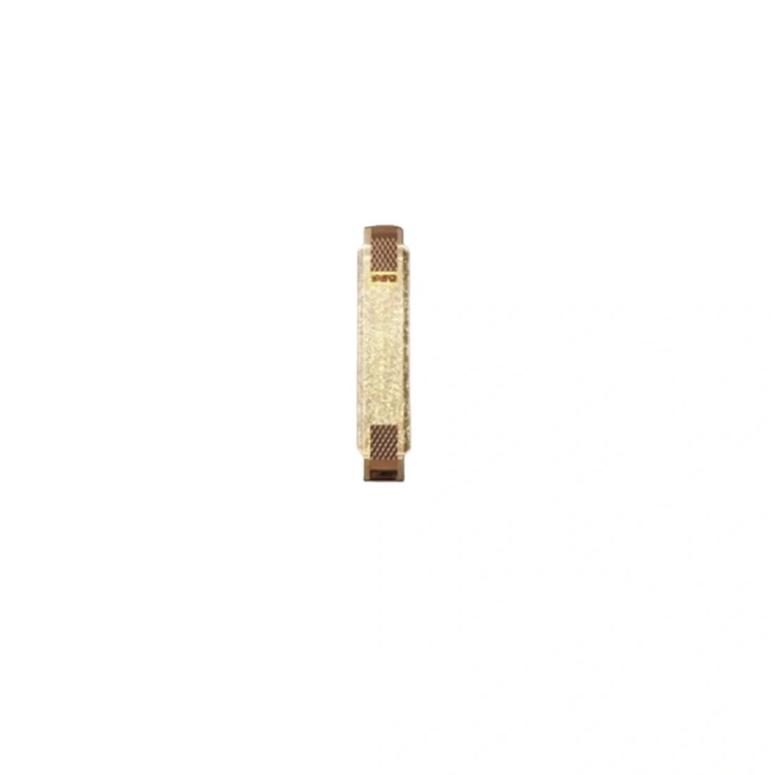 Wall Lamp – Gold Crystal Rectangular Light for Living Room