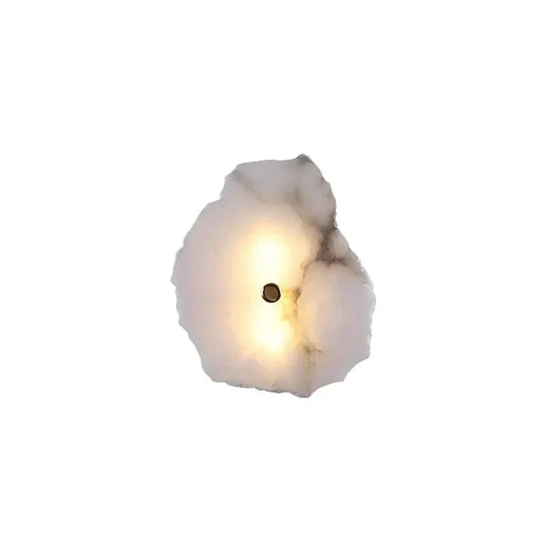 Irregular Alabaster Wall Lamp