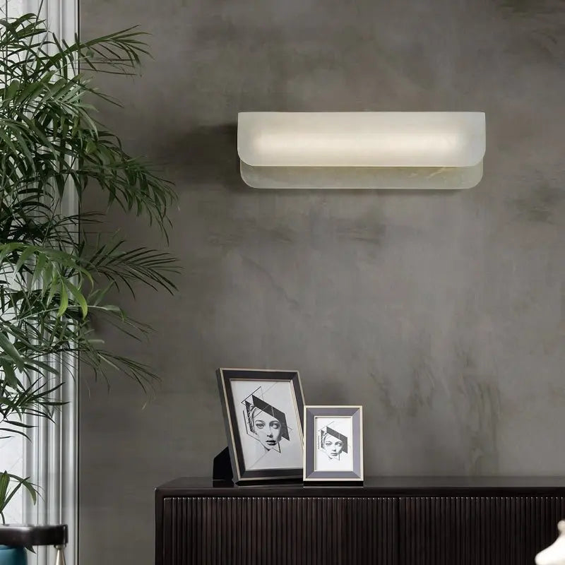 Alabaster Linear Wall Sconce Modern Style B Wall Sconce [product_tags] Fabtiko