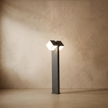 Stellar Minimalist Geometric Pathway Lamp