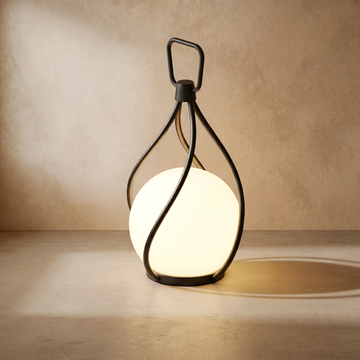 Varlont Lunara Designer Globular Pathway Light - Milky for Garden