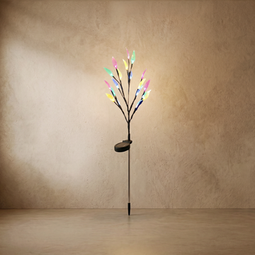 Varlont Vivara Art Deco Pathway Light - Acrylic Tree Design for Patio & Garden