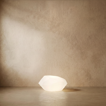 Varlont Art Deco RGB Pathway Light - Rechargeable Rock Design for Outdoor and Garden