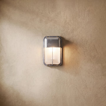 Varlont Irondale Modern Geometric Outdoor Wall Lamp for Courtyard